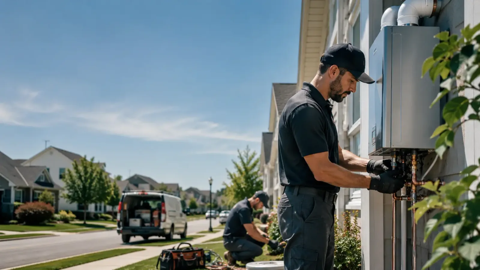 Tankless Water Heater Installation in Dunlo, PA